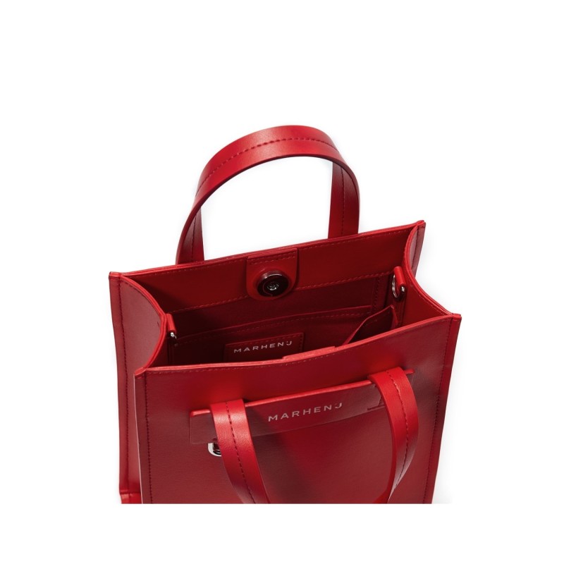 Thumbnail of Marhen.J Apple Leather Shoulder Bag - Hey - Mela Red image