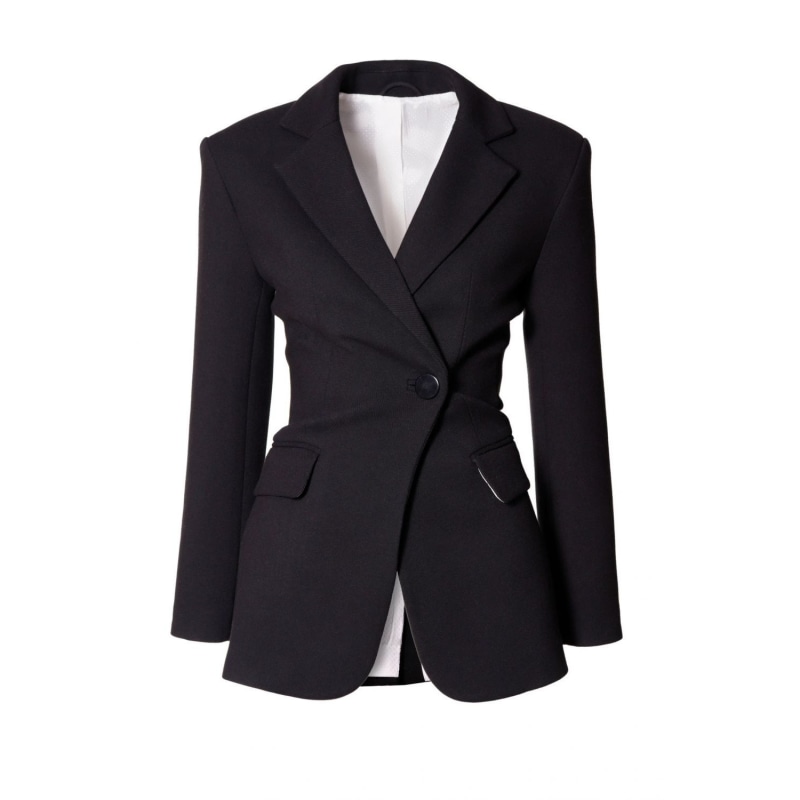 Isabella Designer Black Blazer by Aggi