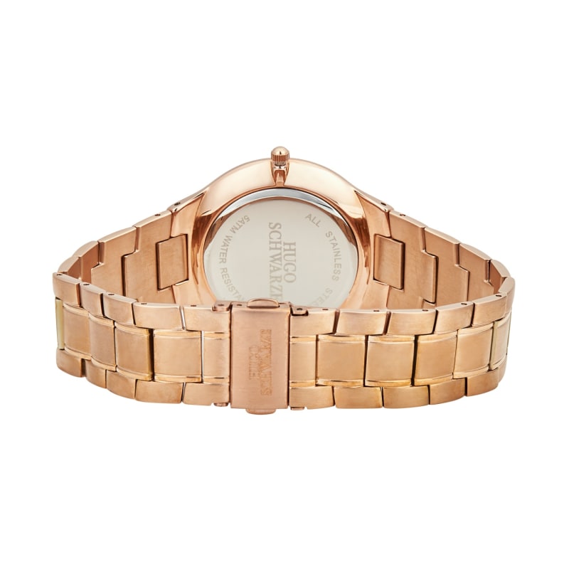 Thumbnail of Hugo Schwarze Kahlo Rose Gold Bracelet Watch Mens image