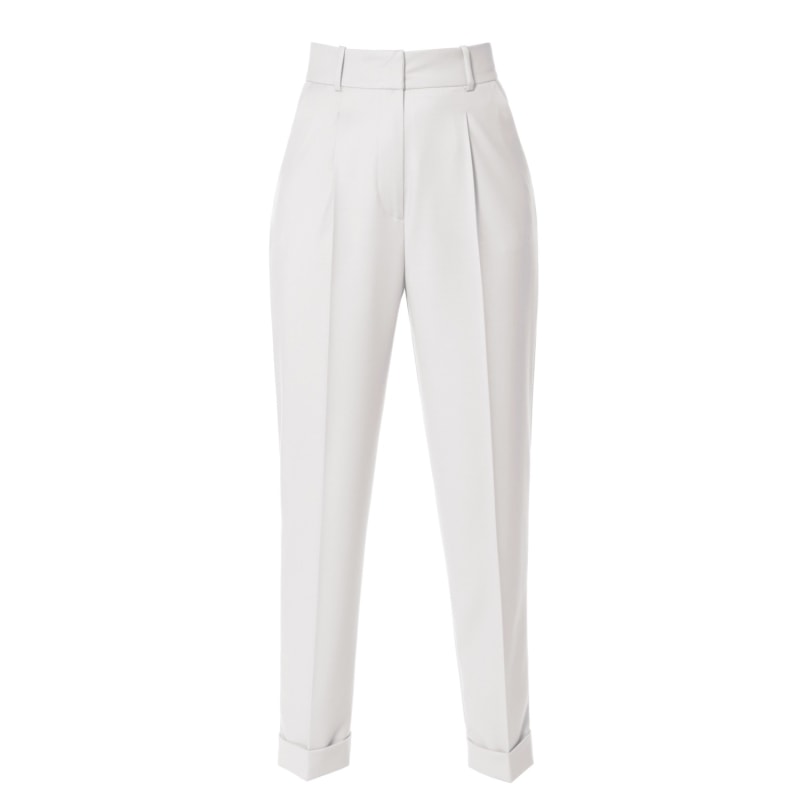 Womens white on sale tailored trousers