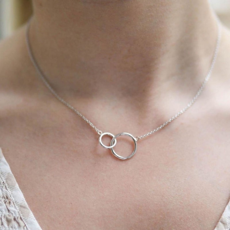 Thumbnail of Kelso Silver Rings Necklace image