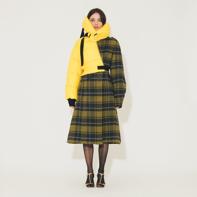 Thumbnail of Kensington Coat With Overlapped Down Jacket image