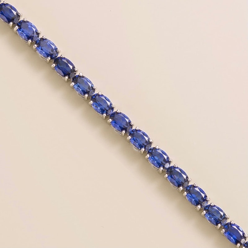 Thumbnail of Salto Tennis Bracelet In Blue Sapphire image