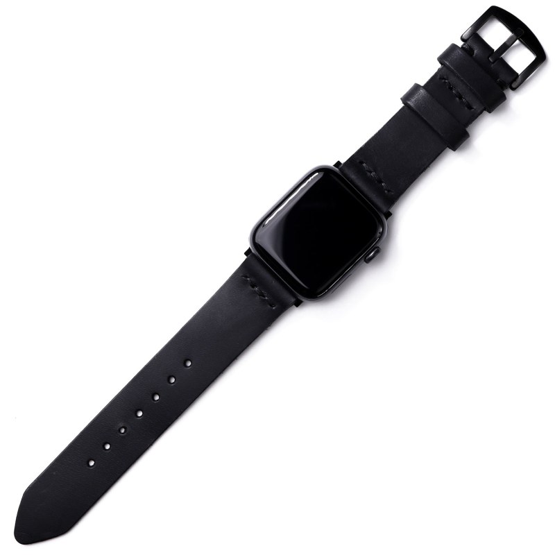 Thumbnail of Apple Watch Leather Band - Black image