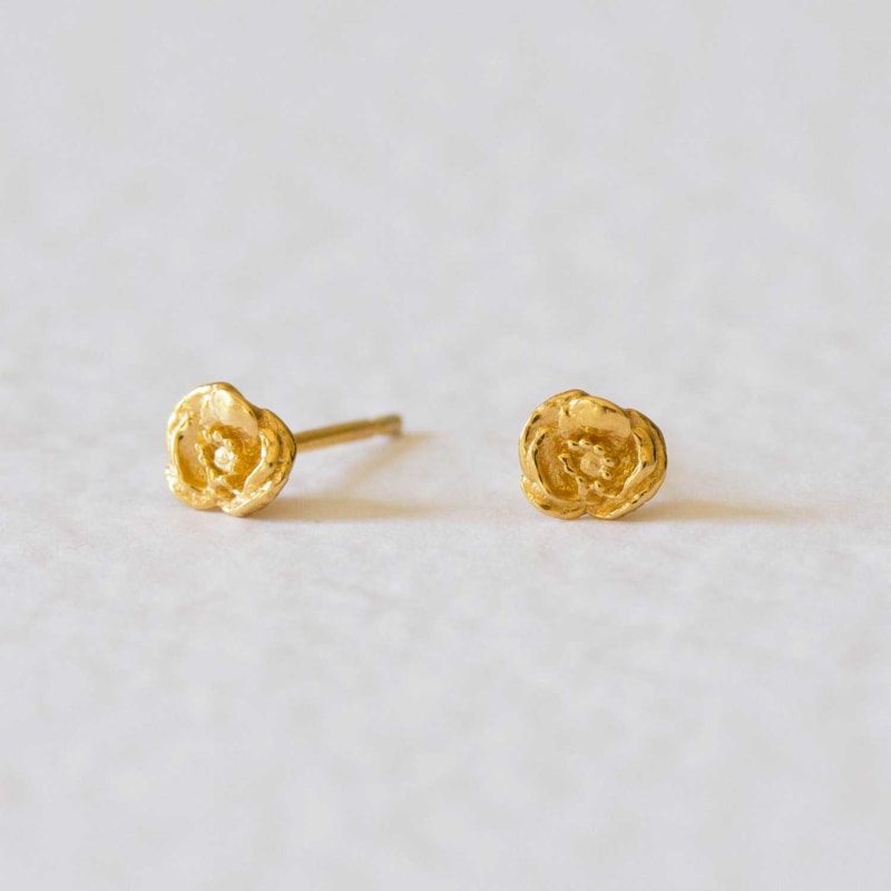 Thumbnail of Poppy Earrings - Gold image