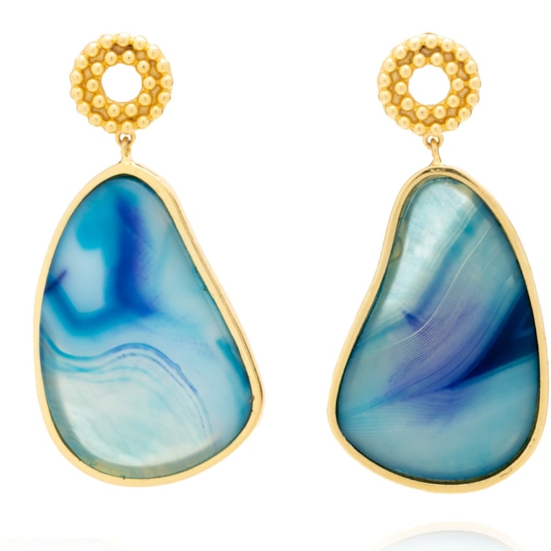 Thumbnail of Blue Quebec Earrings image