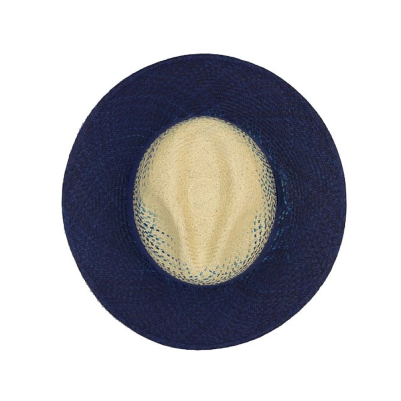Thumbnail of Ruiz Straw Panama Hat - Blue, Neutrals image