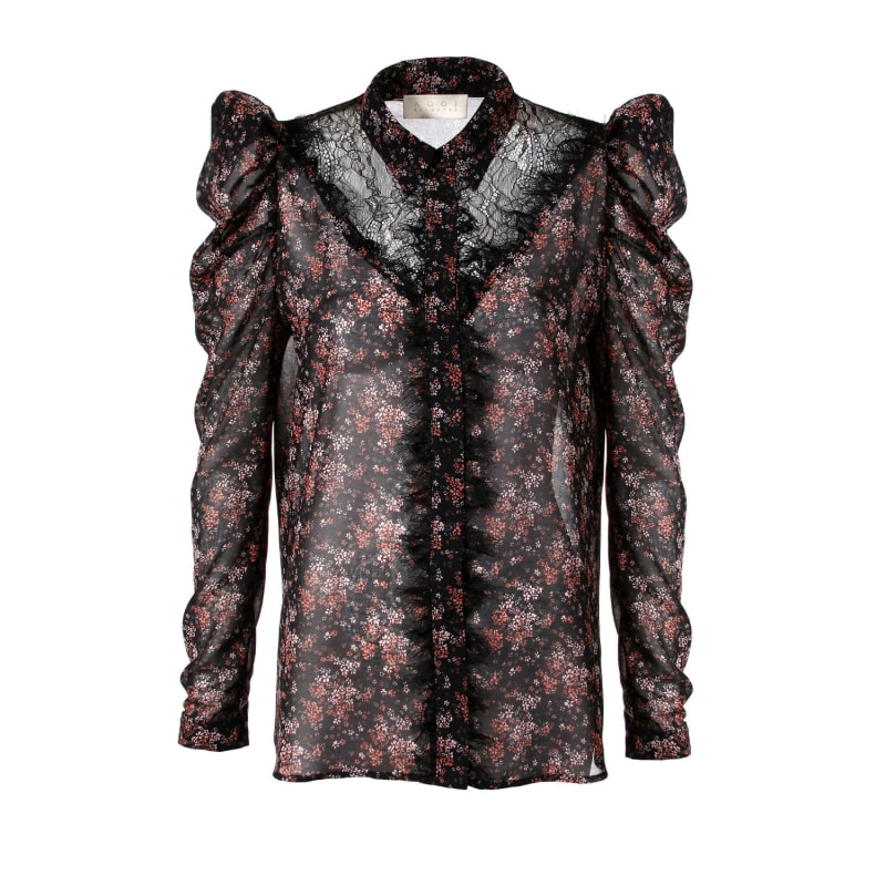 Thumbnail of Chiffon Shirt Cunegonde Caviar image