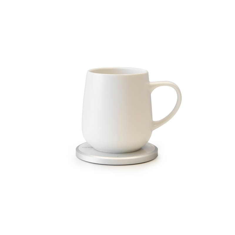 Thumbnail of Ui Fine Ceramic Self-Heating Mug -Jasmine White image