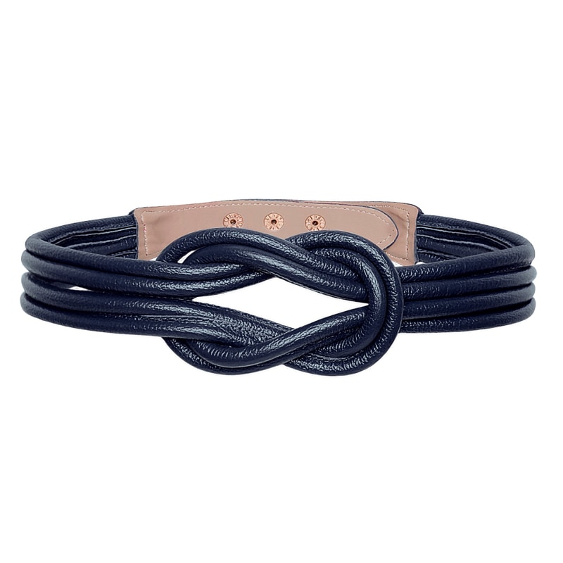 Navy blue wide belt new arrivals