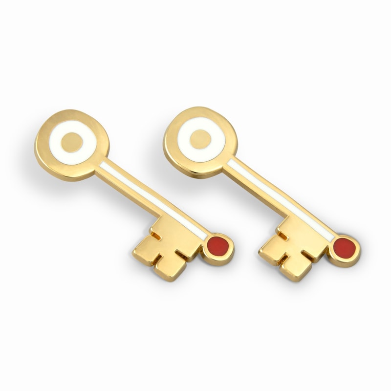 Thumbnail of Key Earrings image