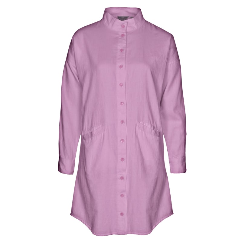 Thumbnail of Leda Shirt Dress In Pink image