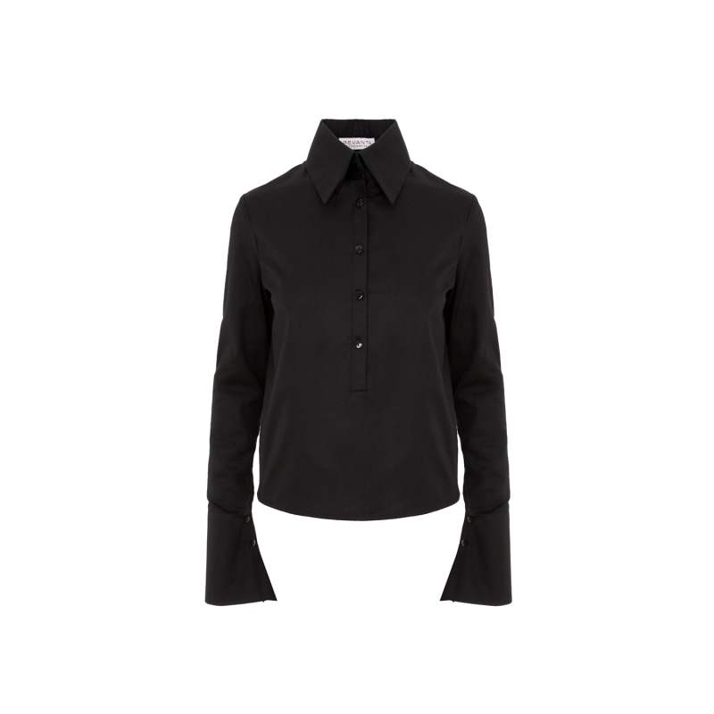 Thumbnail of Krisalis | Gots Organic Cotton Shirt In Black image