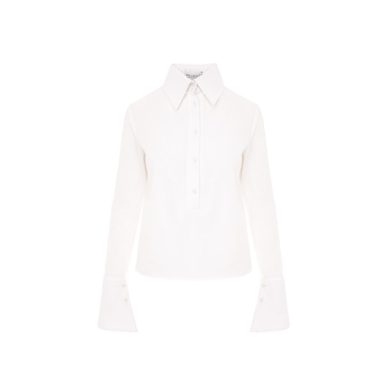 Thumbnail of Krisalis | Gots Organic Cotton Shirt In White image