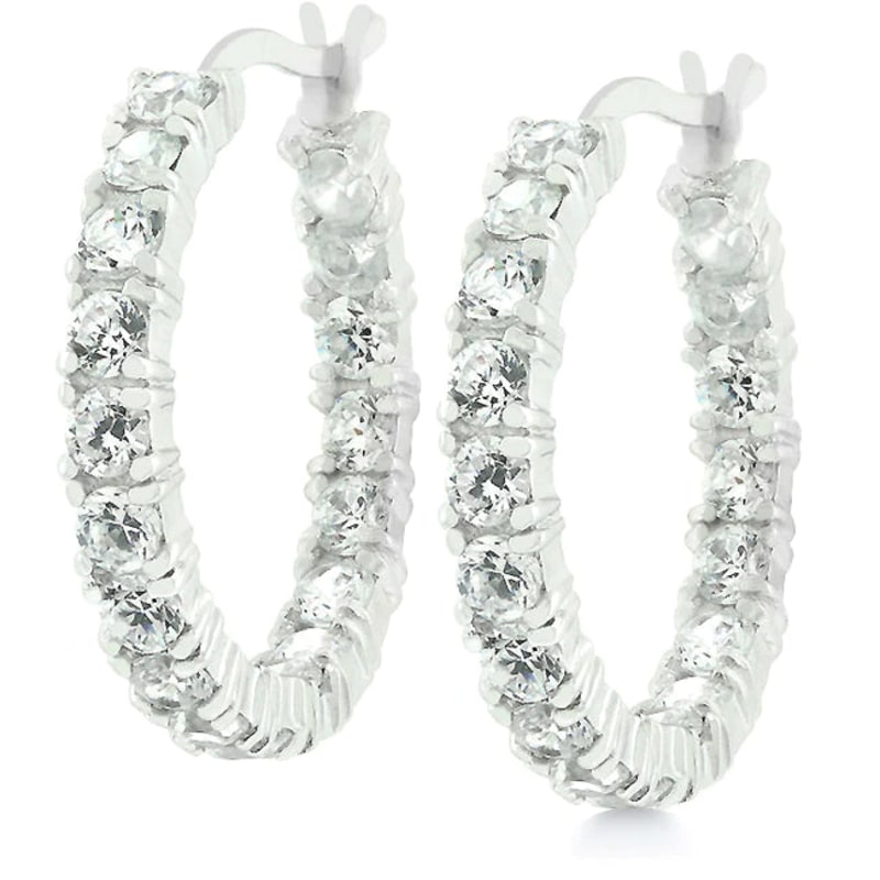 Thumbnail of Kristen Eternity Hoops Mini image