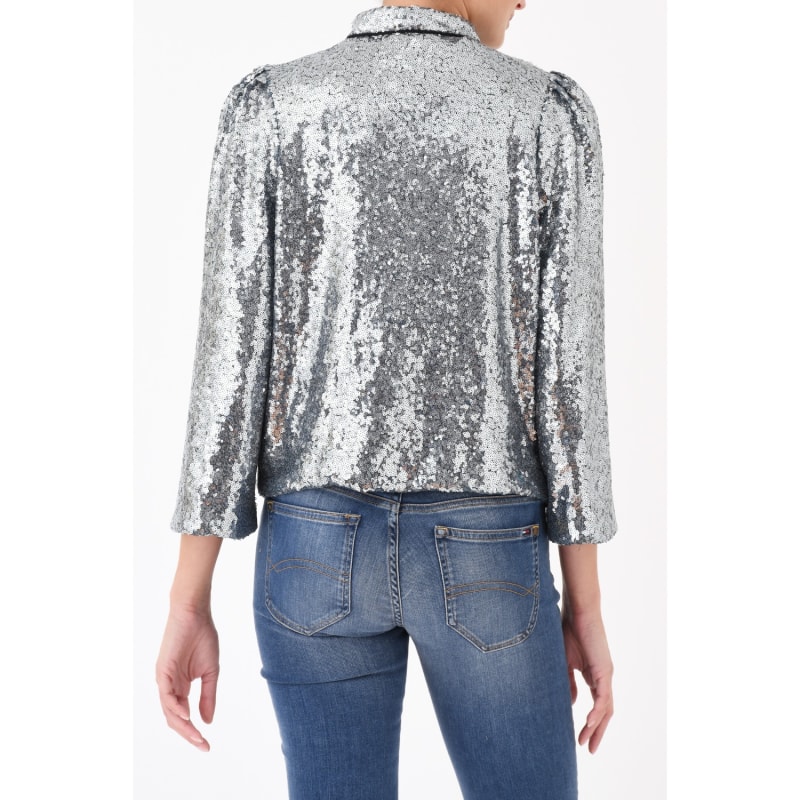 Thumbnail of Laura Jacket Silver Sequins image