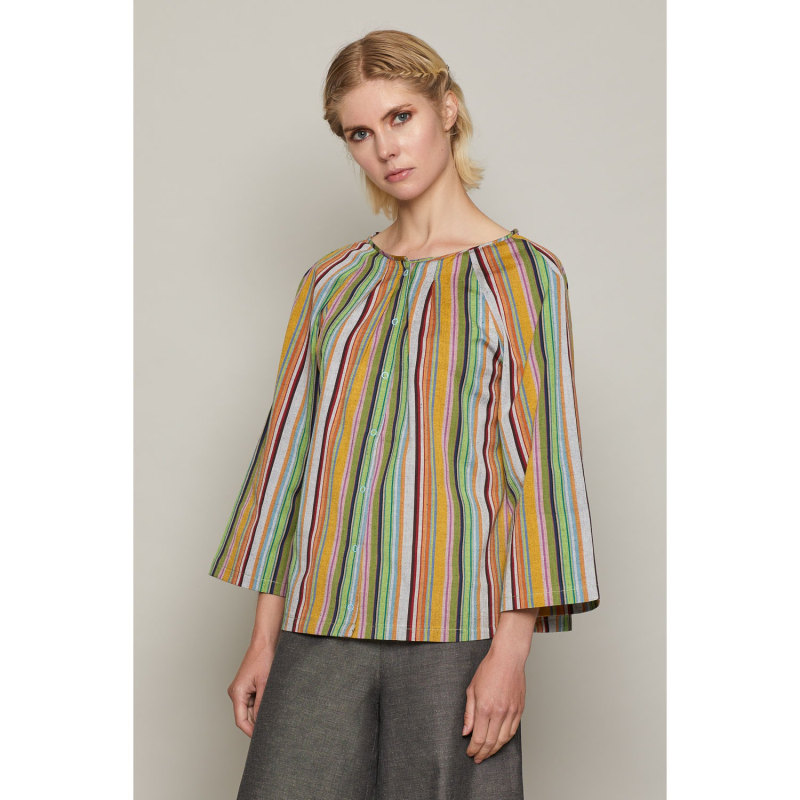 Thumbnail of Organic Cotton Eilish Shirt Stripes image