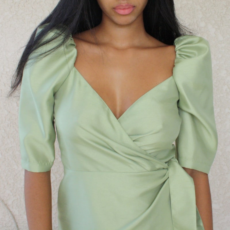 Thumbnail of Mia Dress In Lime image