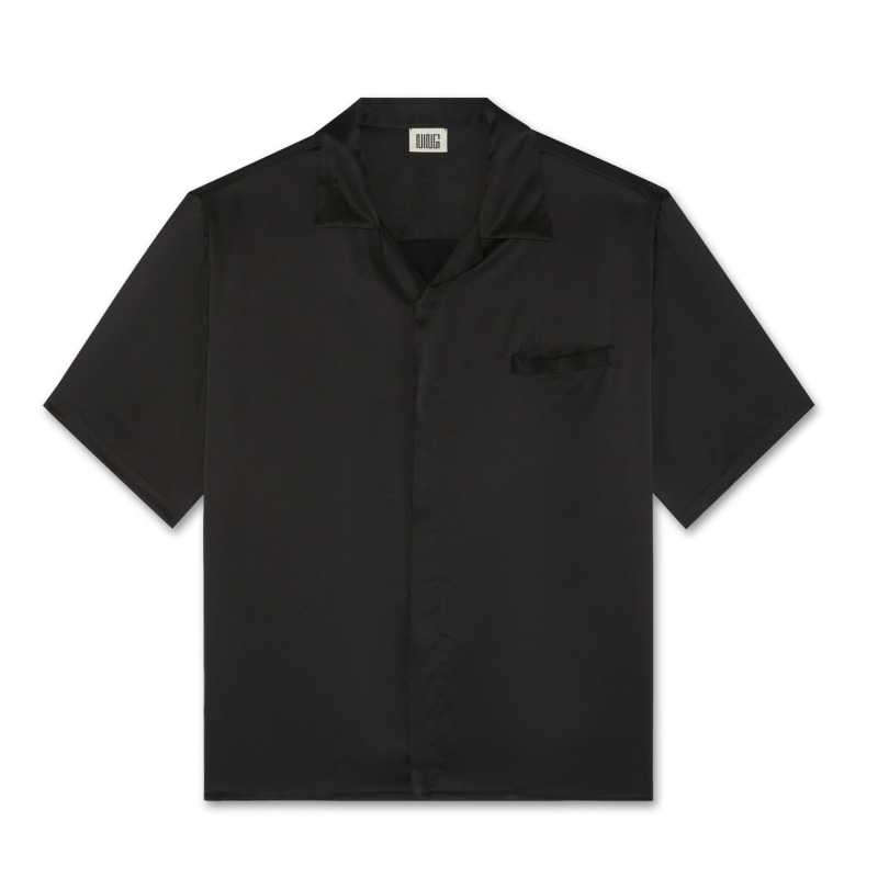 Thumbnail of Resort Mulberry Silk Shirt Black image