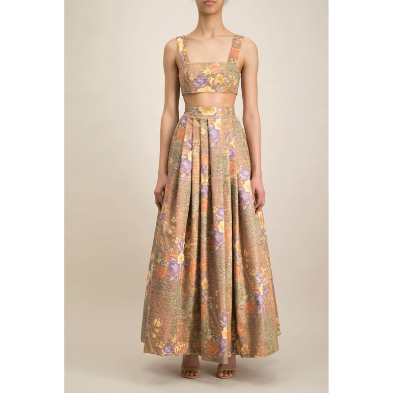 Thumbnail of Iconic Ethereal Floral Evening Skirt image