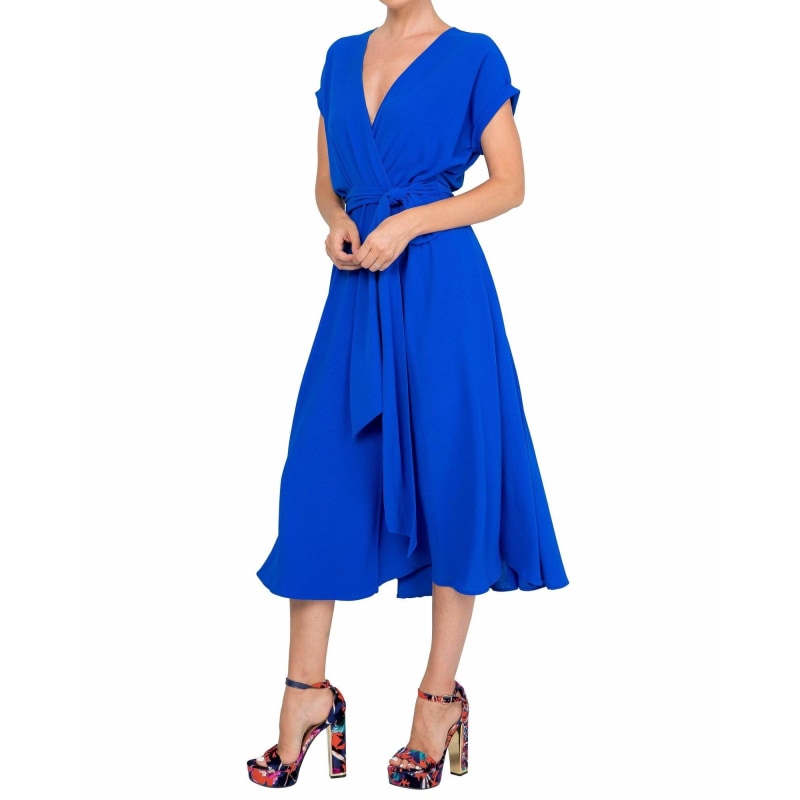 Thumbnail of Jasmine Midi Dress - Royal image