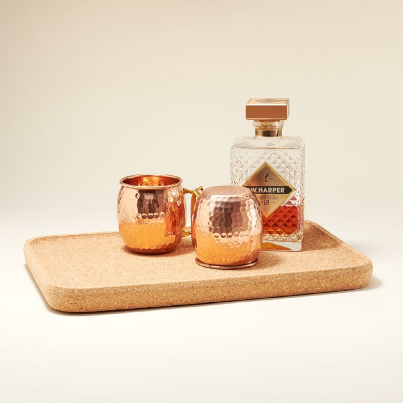 Thumbnail of Modern Home Natural Cork Tray image