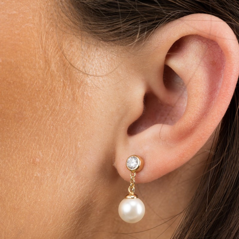 Stud and on sale drop earrings