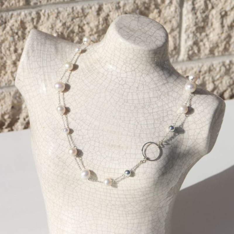 Thumbnail of La Pierre Fresh Water Pearl Short Necklace image