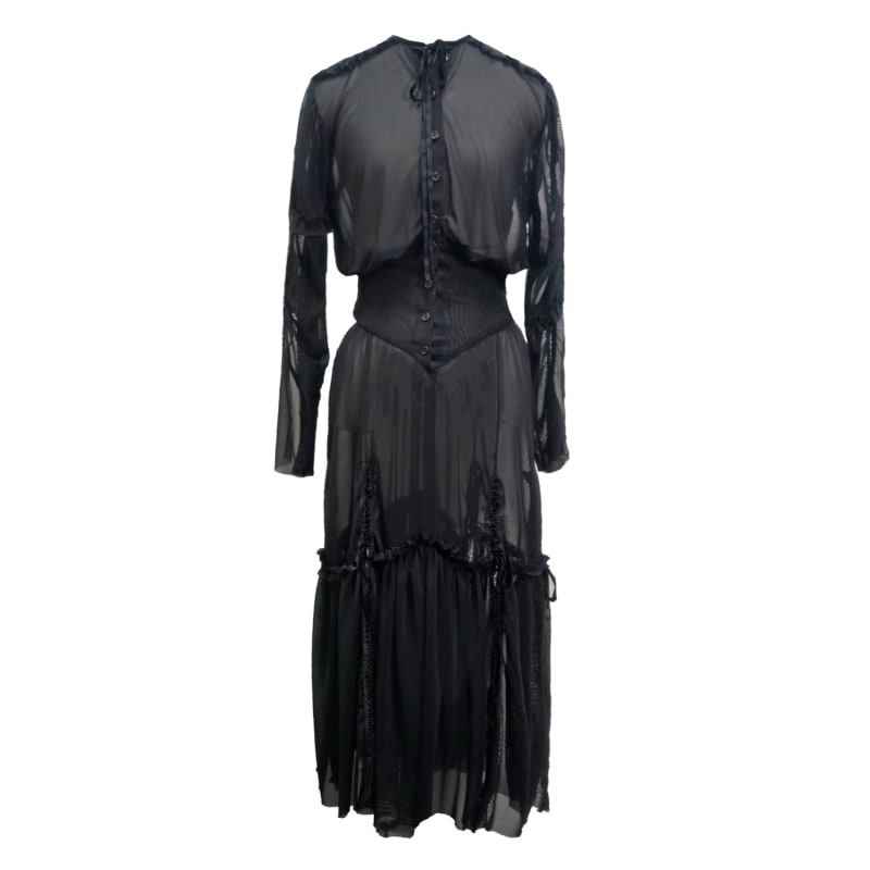 Thumbnail of Black Lacewing Dress image