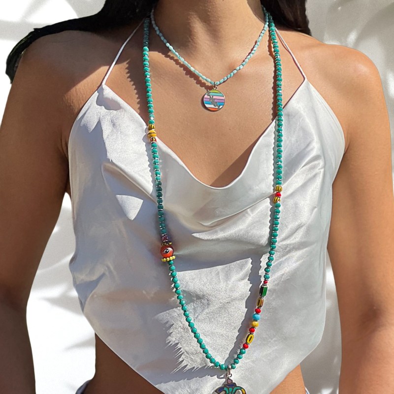 Larimar choker sales