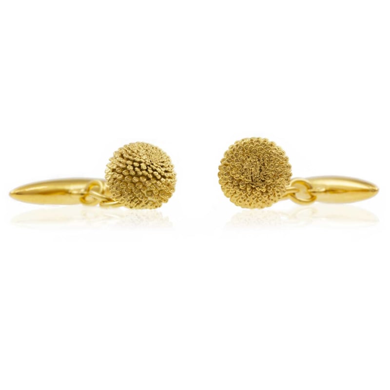 Thumbnail of Dahlia Cufflinks - Gold image