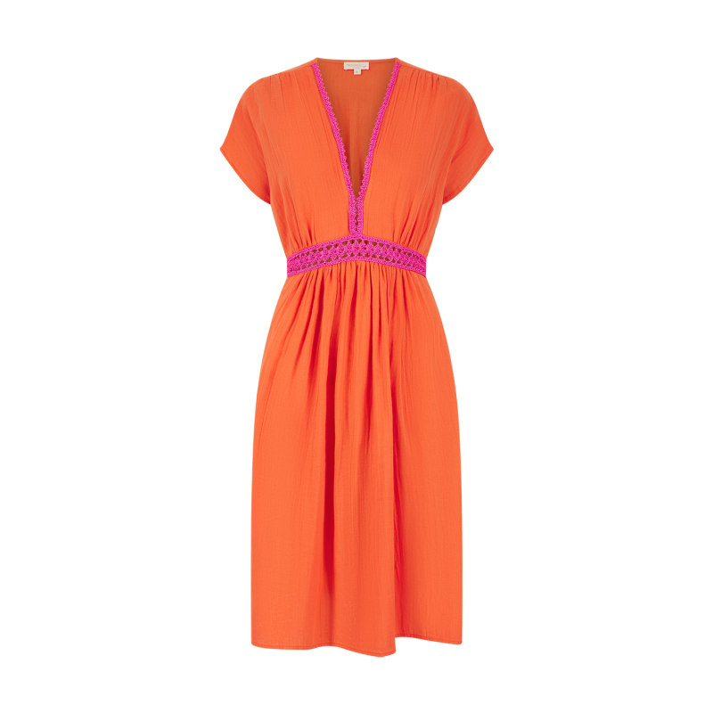 Thumbnail of Layla Dress In Orange image