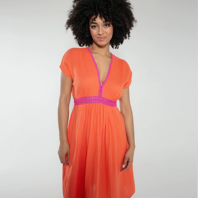 Thumbnail of Layla Dress In Orange image