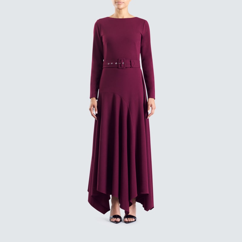 Thumbnail of Layne Plum Dress image