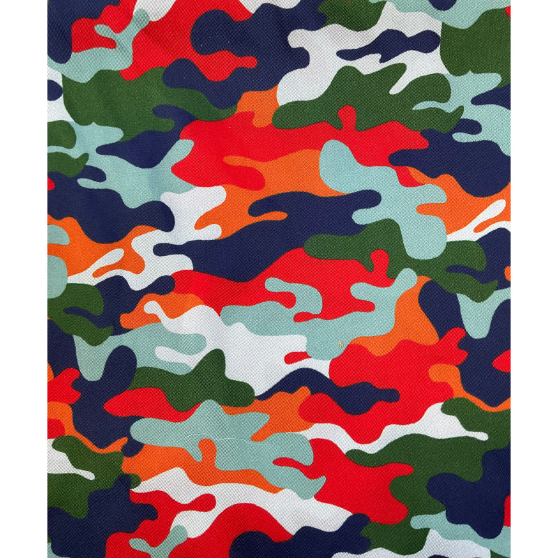 Thumbnail of Vaata Skater Style Midi Dress Spritz Camouflage Print image