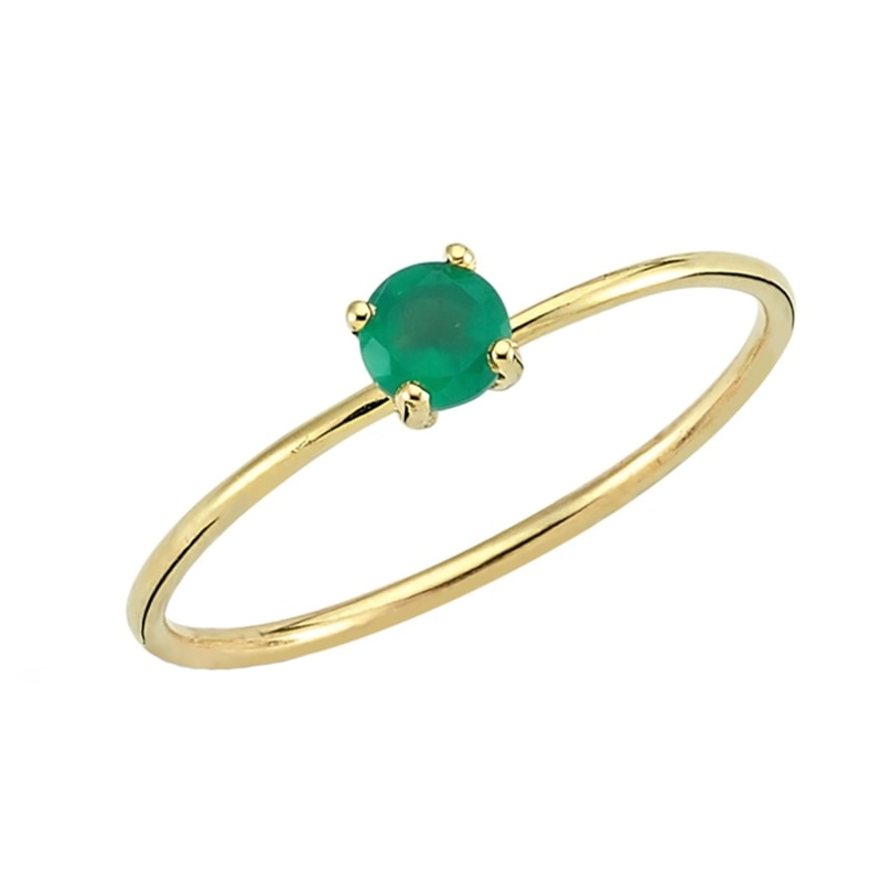 Thumbnail of Iconic Green Agate Ring image