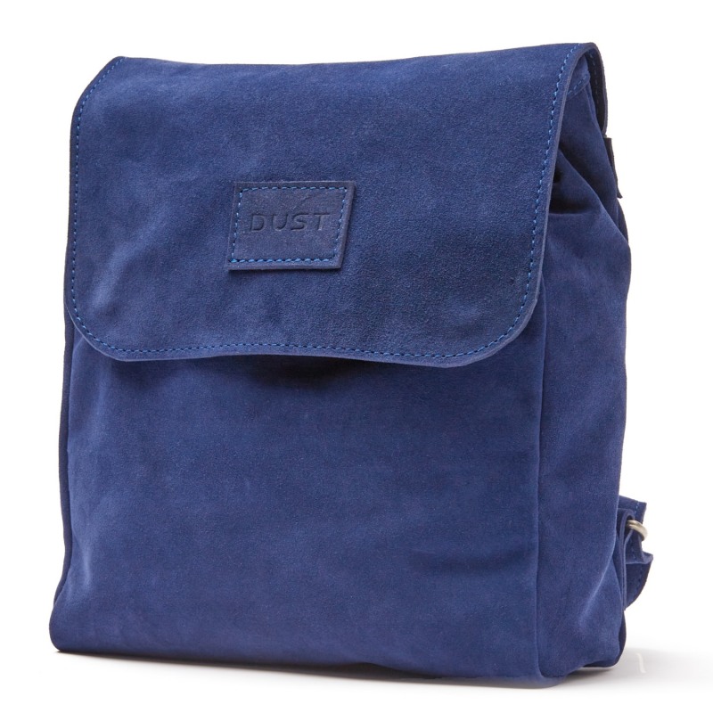 Thumbnail of Leather Backpack Blue Upper West Side Collection image