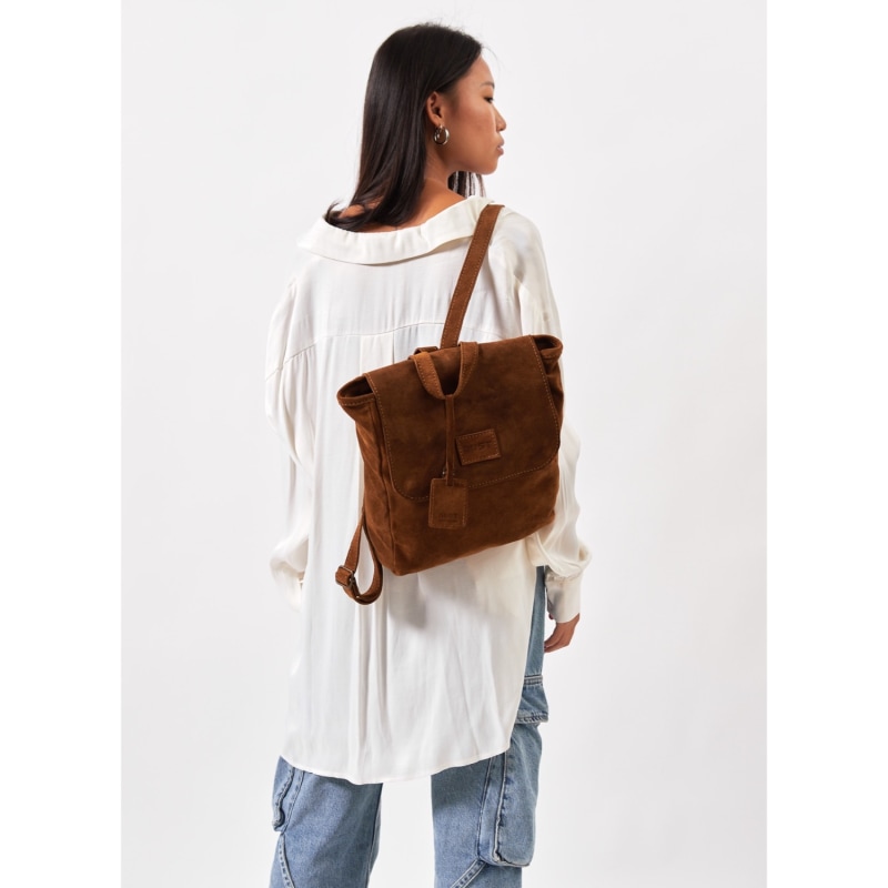 Thumbnail of Leather Backpack Brown Upper West Side Collection image