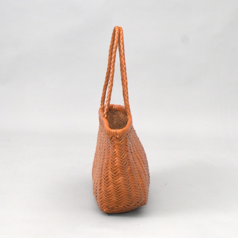 Leather Beach Bag - Tan | RIMINI | Wolf & Badger