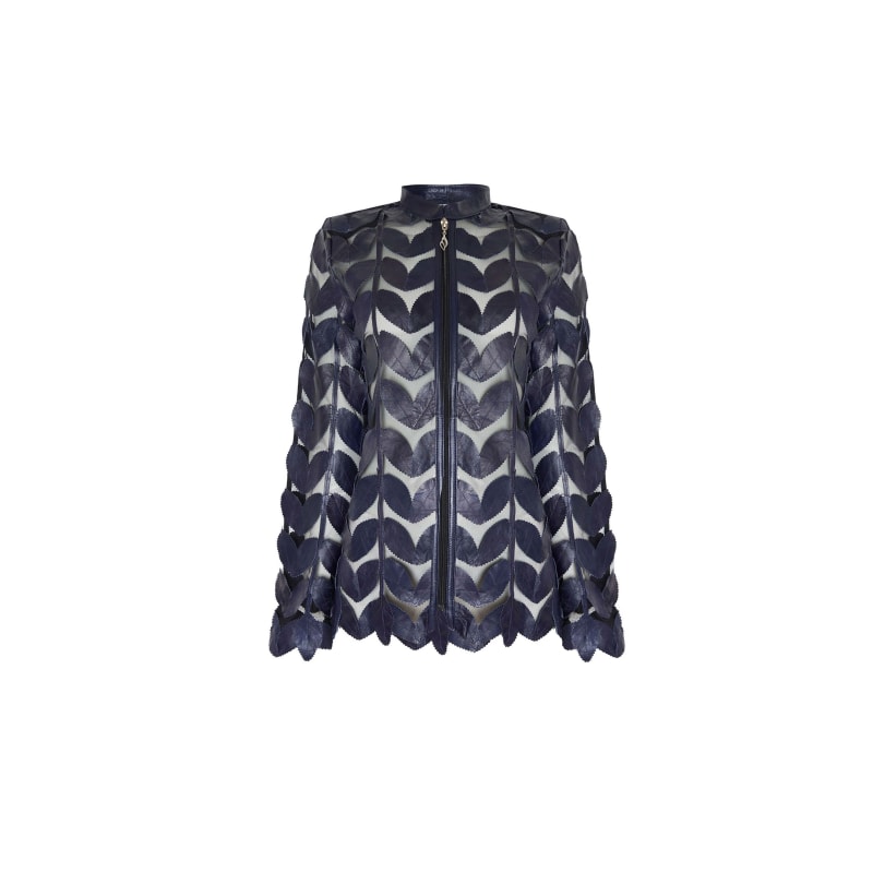 Sheer navy jacket store
