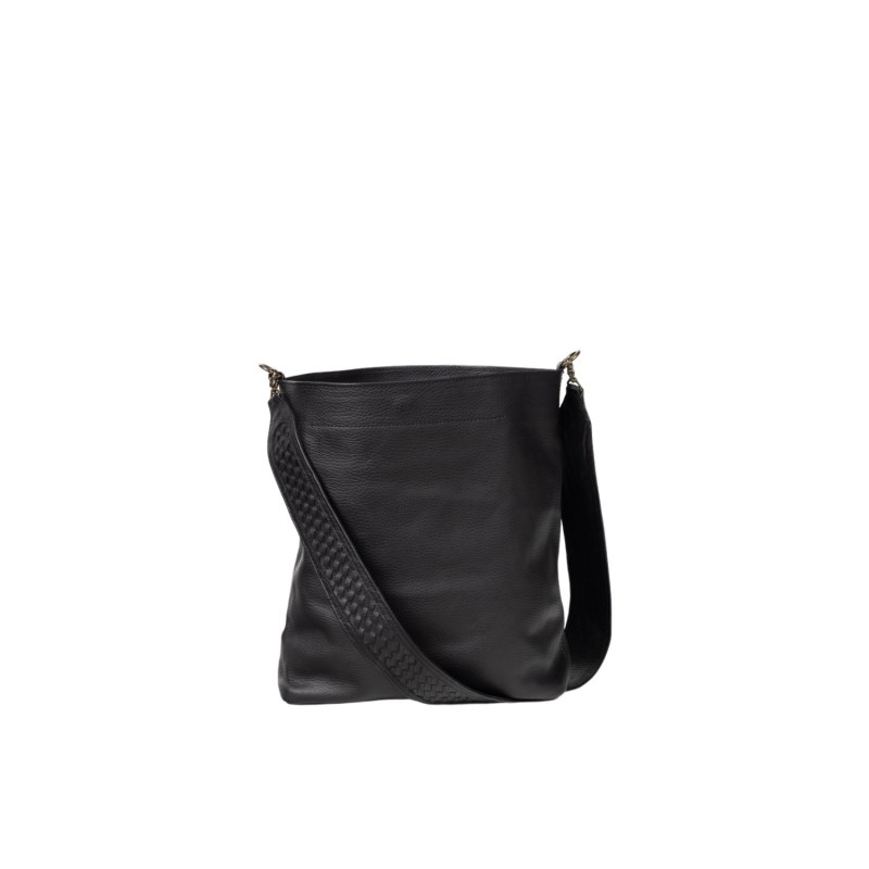 Thumbnail of Leather Tote Bag Black image