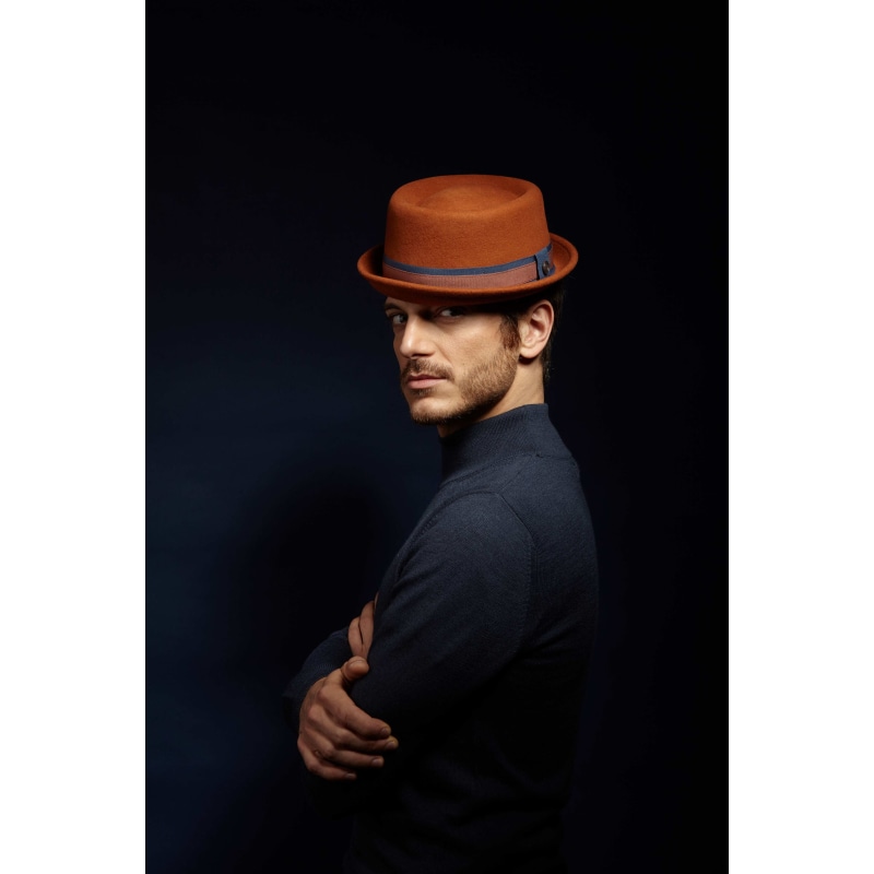 Short brim pork pie hat cheap