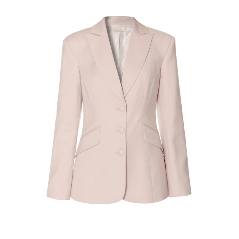 Thumbnail of Leona Pearl Ivory Single Breasted Blazer image