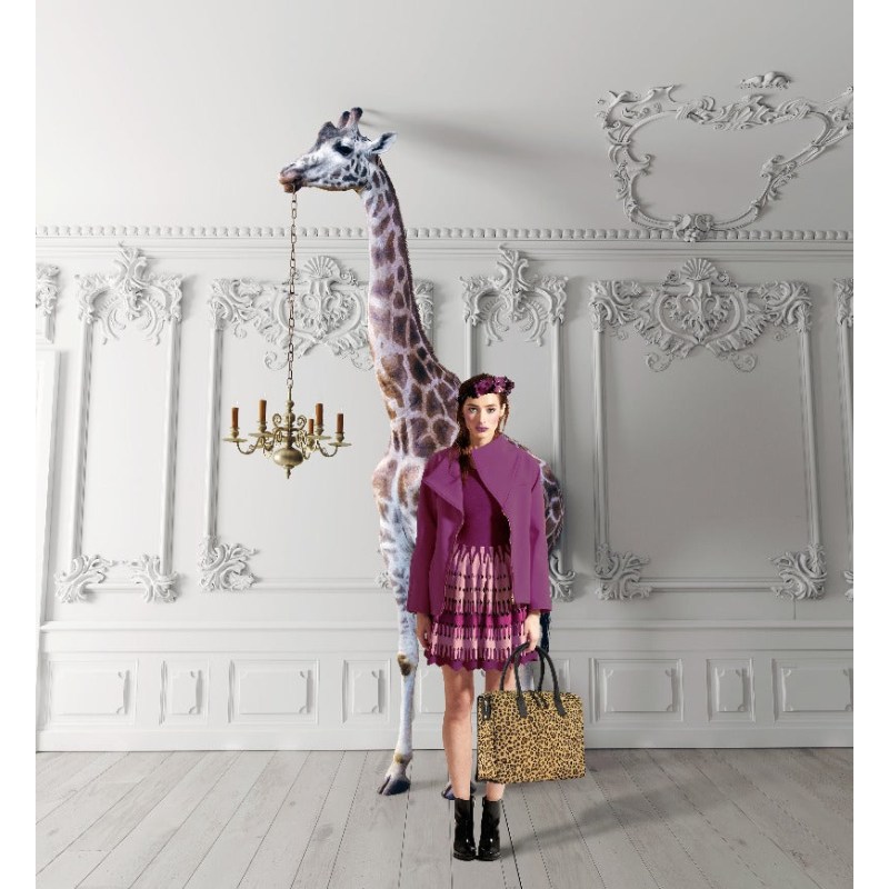 Leopard print large bag hotsell