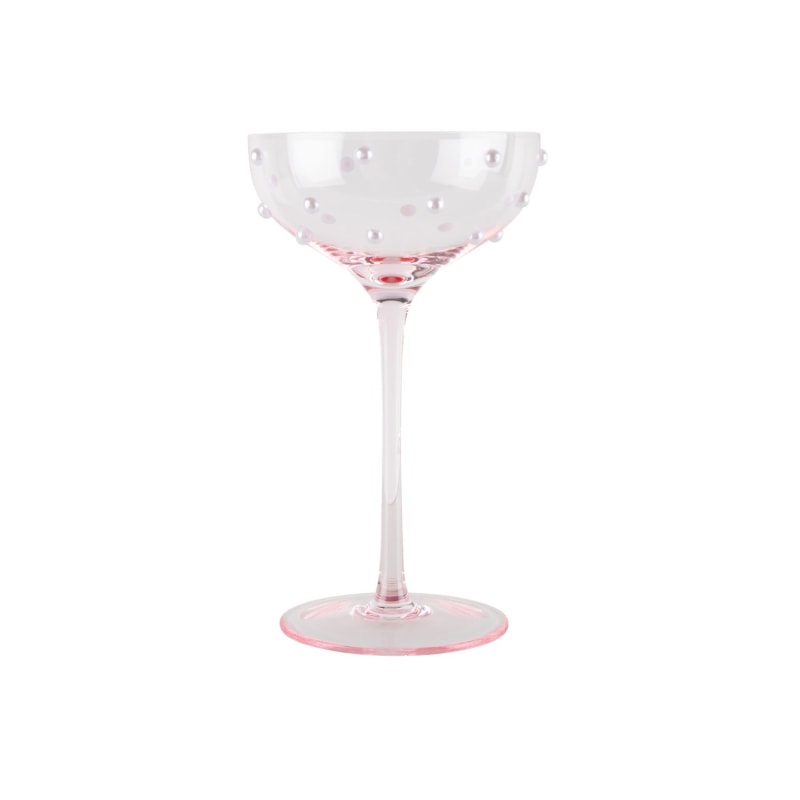 Thumbnail of Lepelclub Pearl Glass Coupe - Pink image