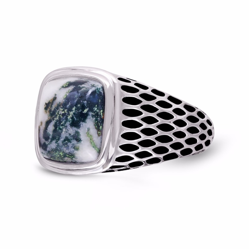 Thumbnail of Tree Agate Stone Ring image