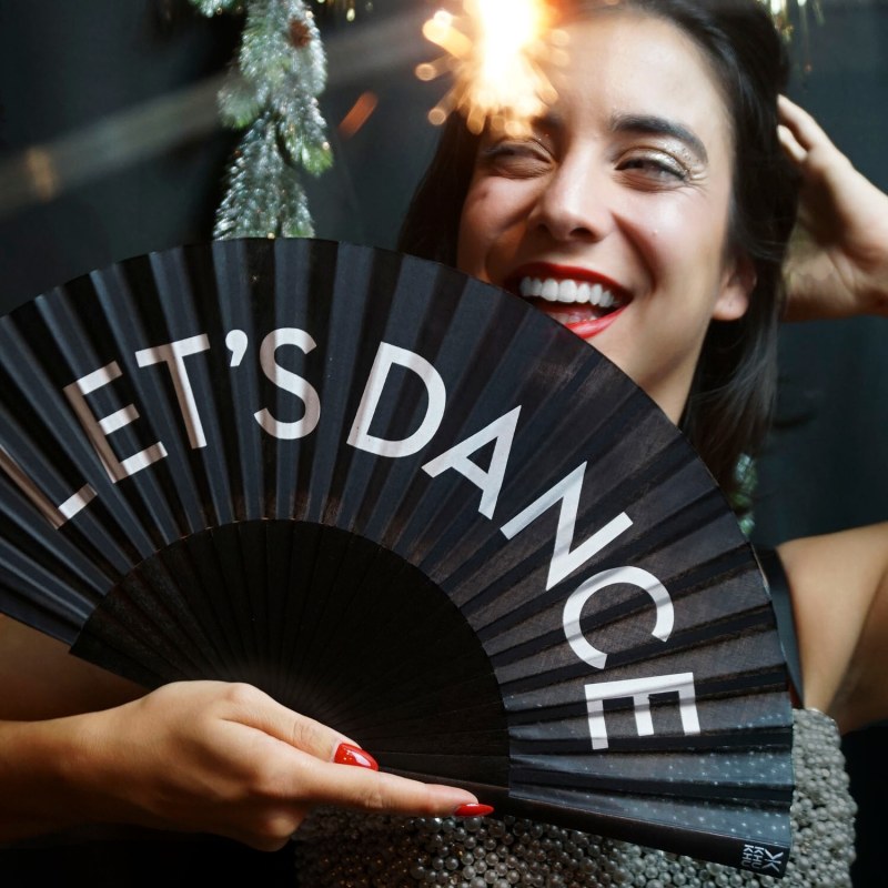 Thumbnail of Let's Dance Hand-Fan image