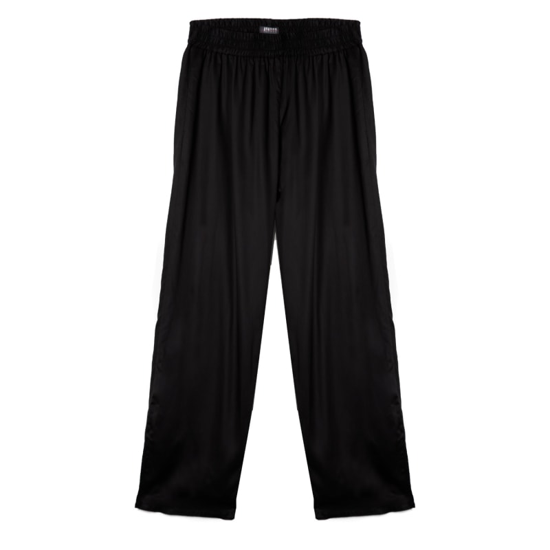 Thumbnail of Vegan Silk Bamboo Trousers Black image