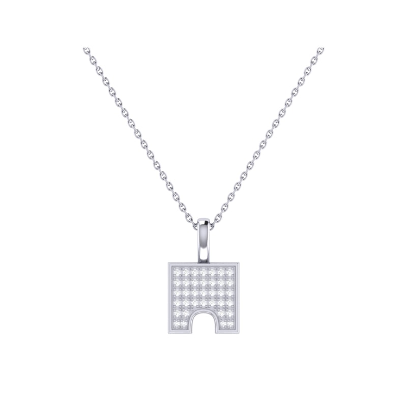 Thumbnail of City Arches Pendant In Sterling Silver image