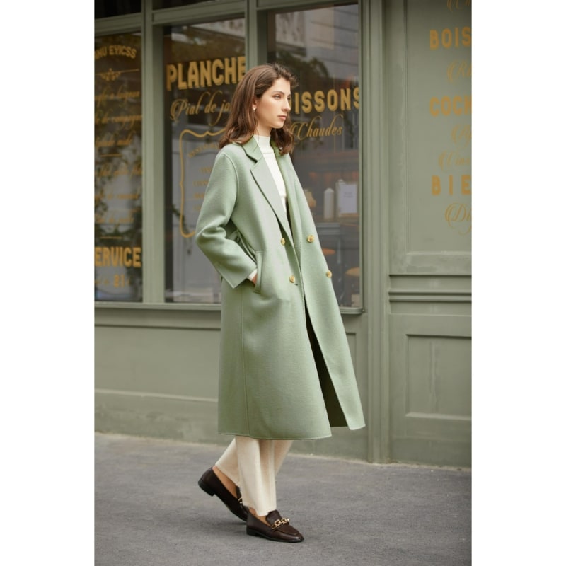 Merino wool coat womens discount